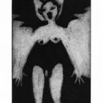Tarot 15 - "Diable" - 10x24cm